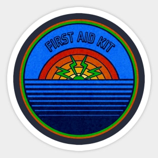 First Aid Kid Sticker